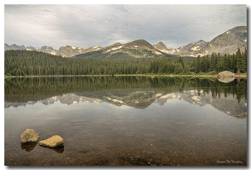 Colorado Brainard Lake Reflection