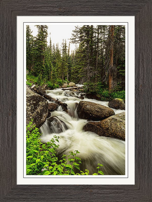 Colorado Nature Waterworks Framed Print