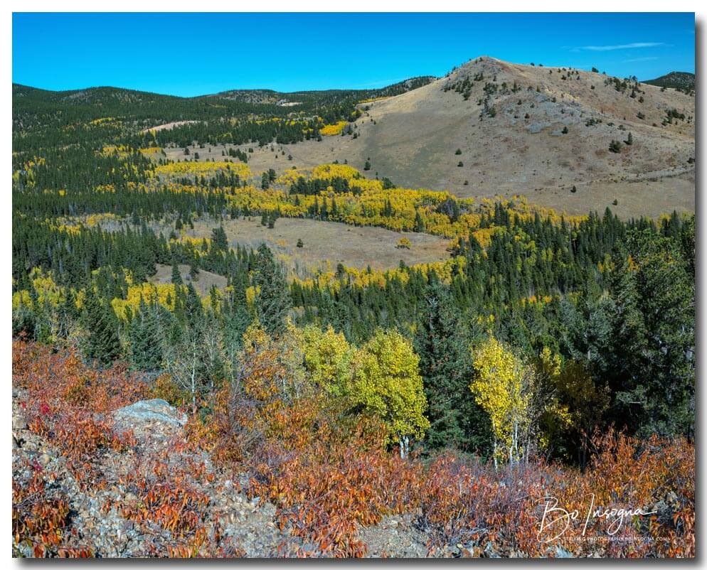 Autumn Hills Of Boulder County Colorado Art Print