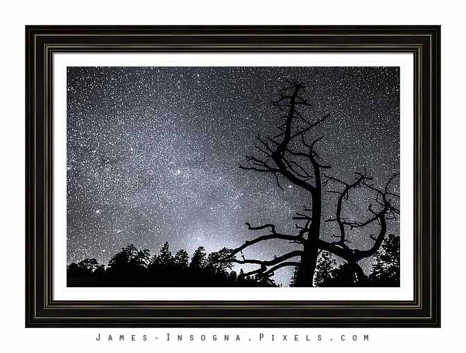 Celestial Stellar Dark Universe Framed Print